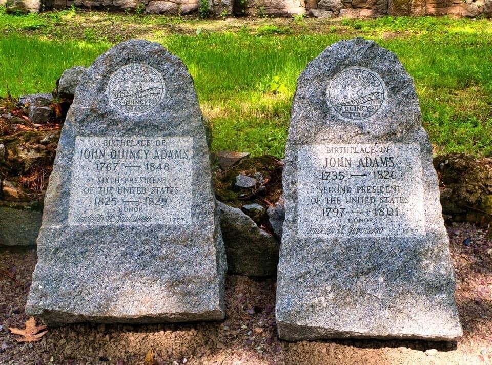 John Adam’s and his son John Quincy Adams