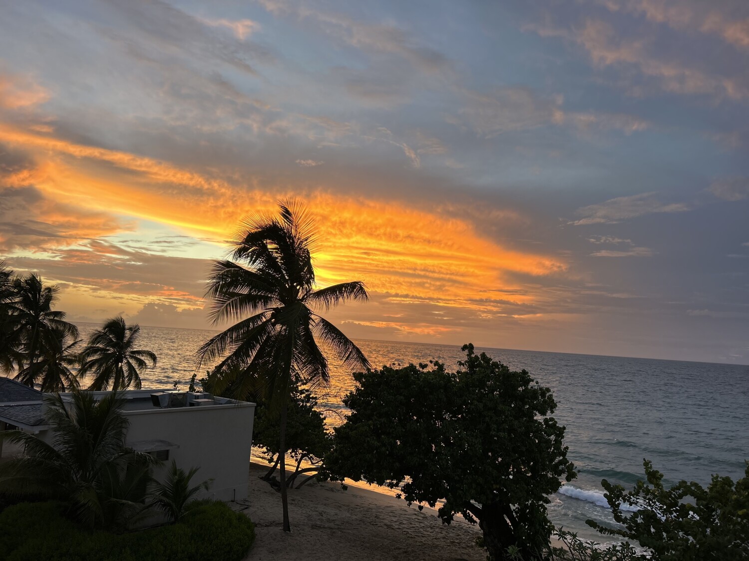 Sunset in the Islands