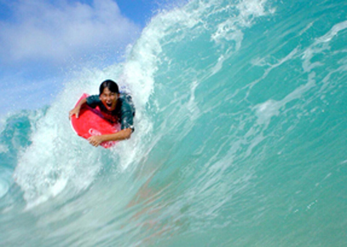 Jake at Sandy Beach O'ahu Hawaii