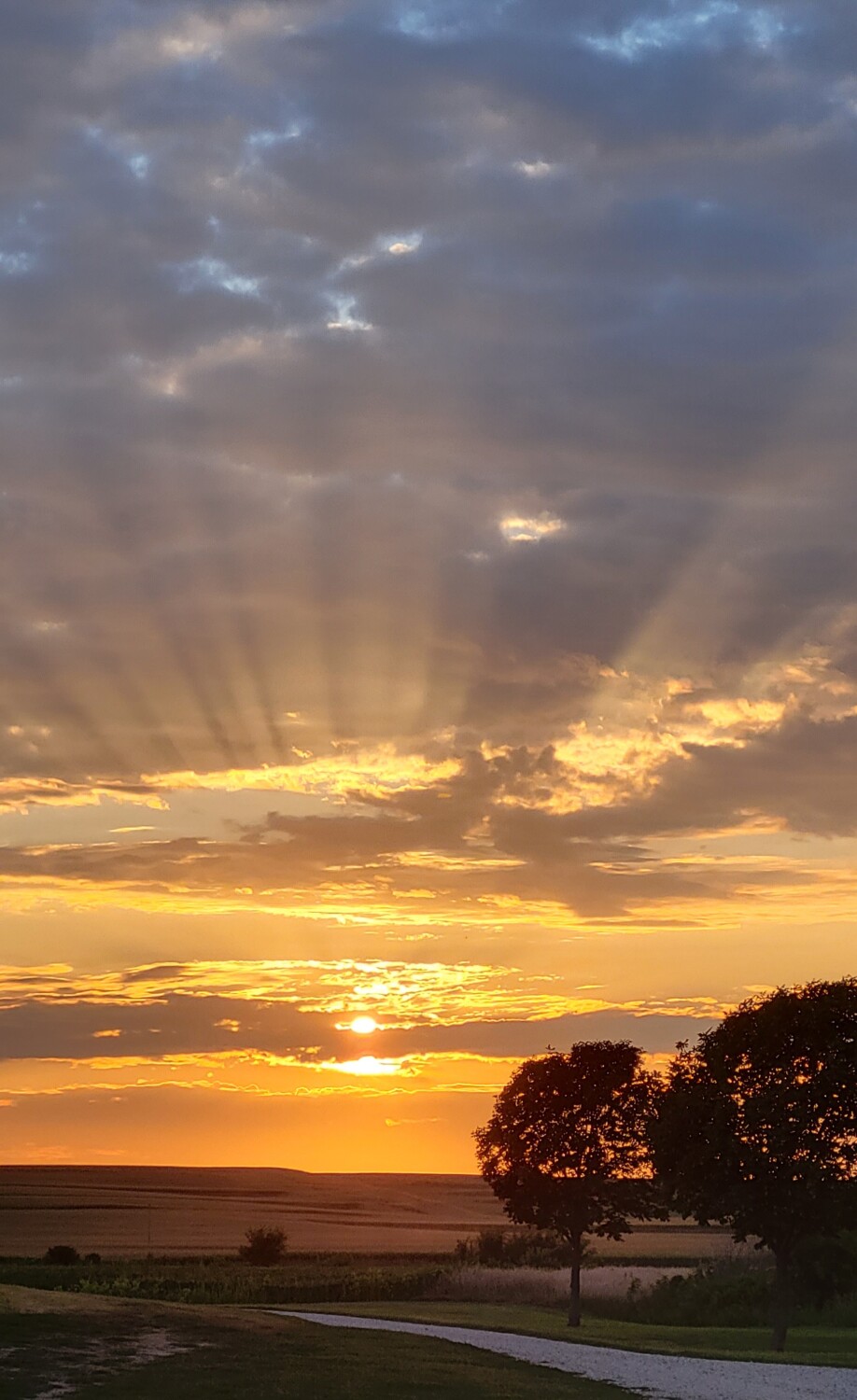 Iowa sunset