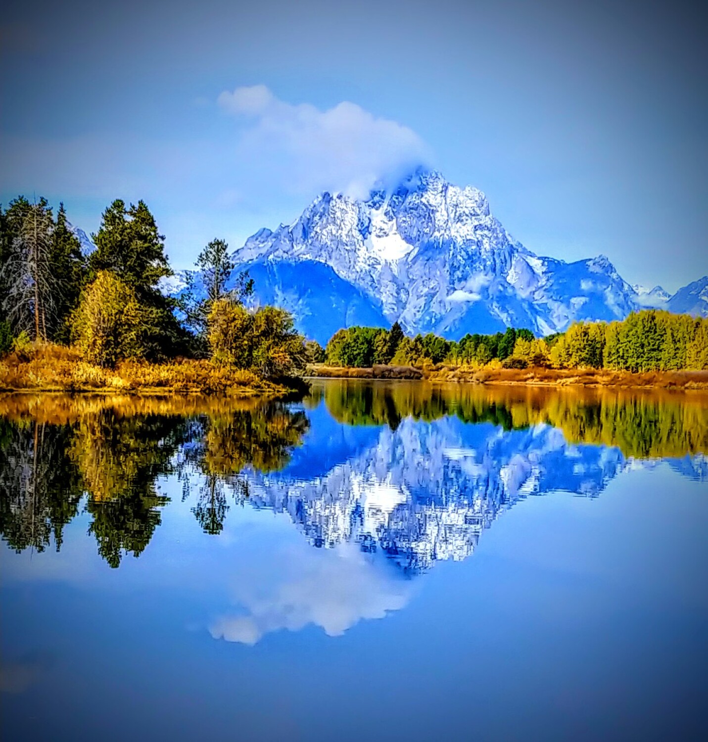 Tetons Reflection