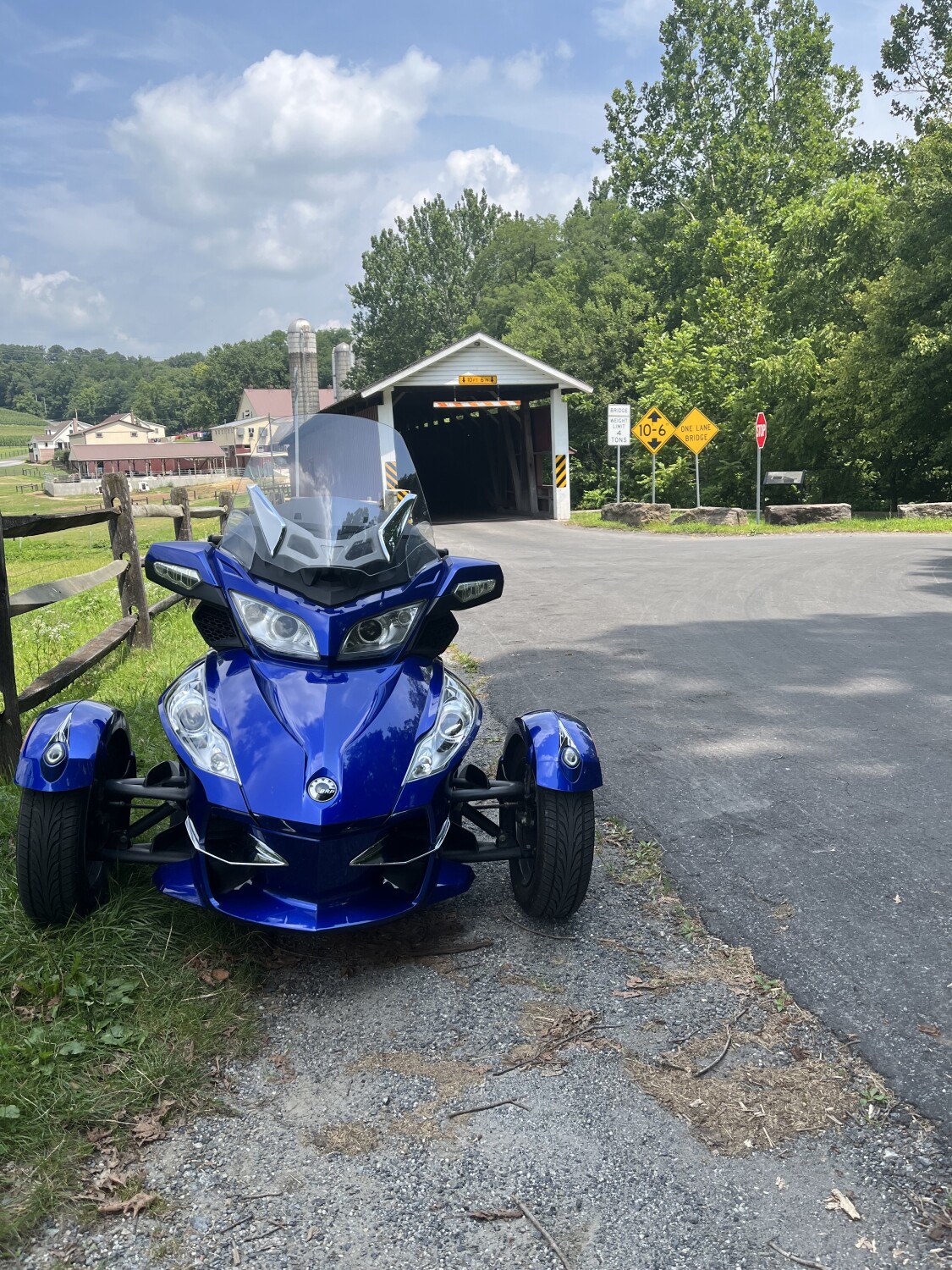Covered bridge in Lancaster