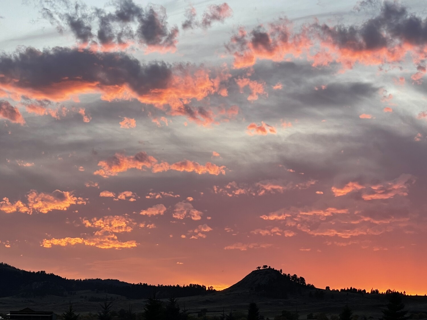 September Montana skys