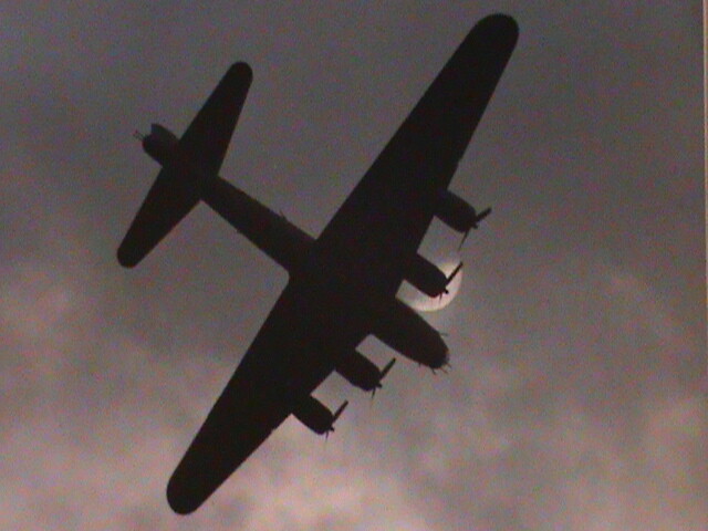 bomber over Yadkin