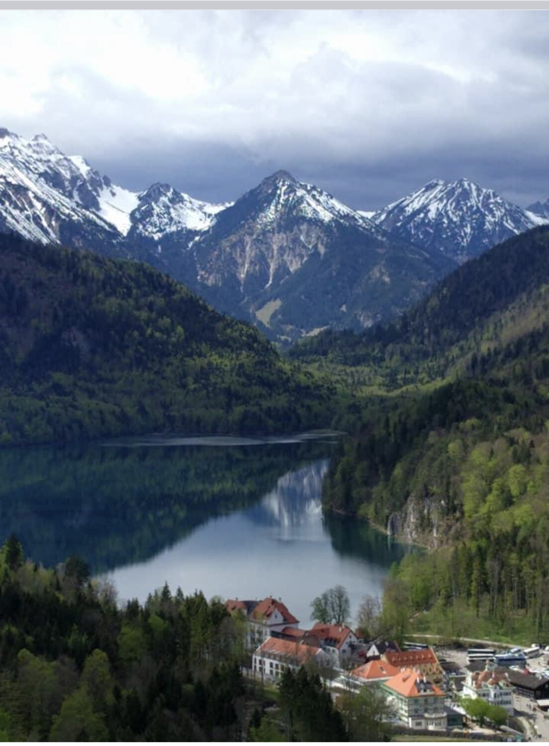 The majestic mountains