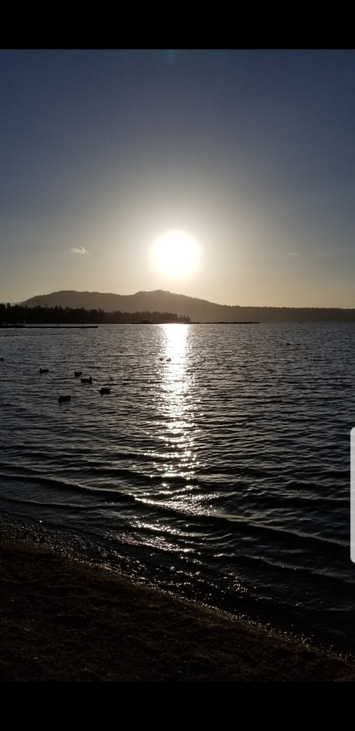 Big Bear Ca. Sunset