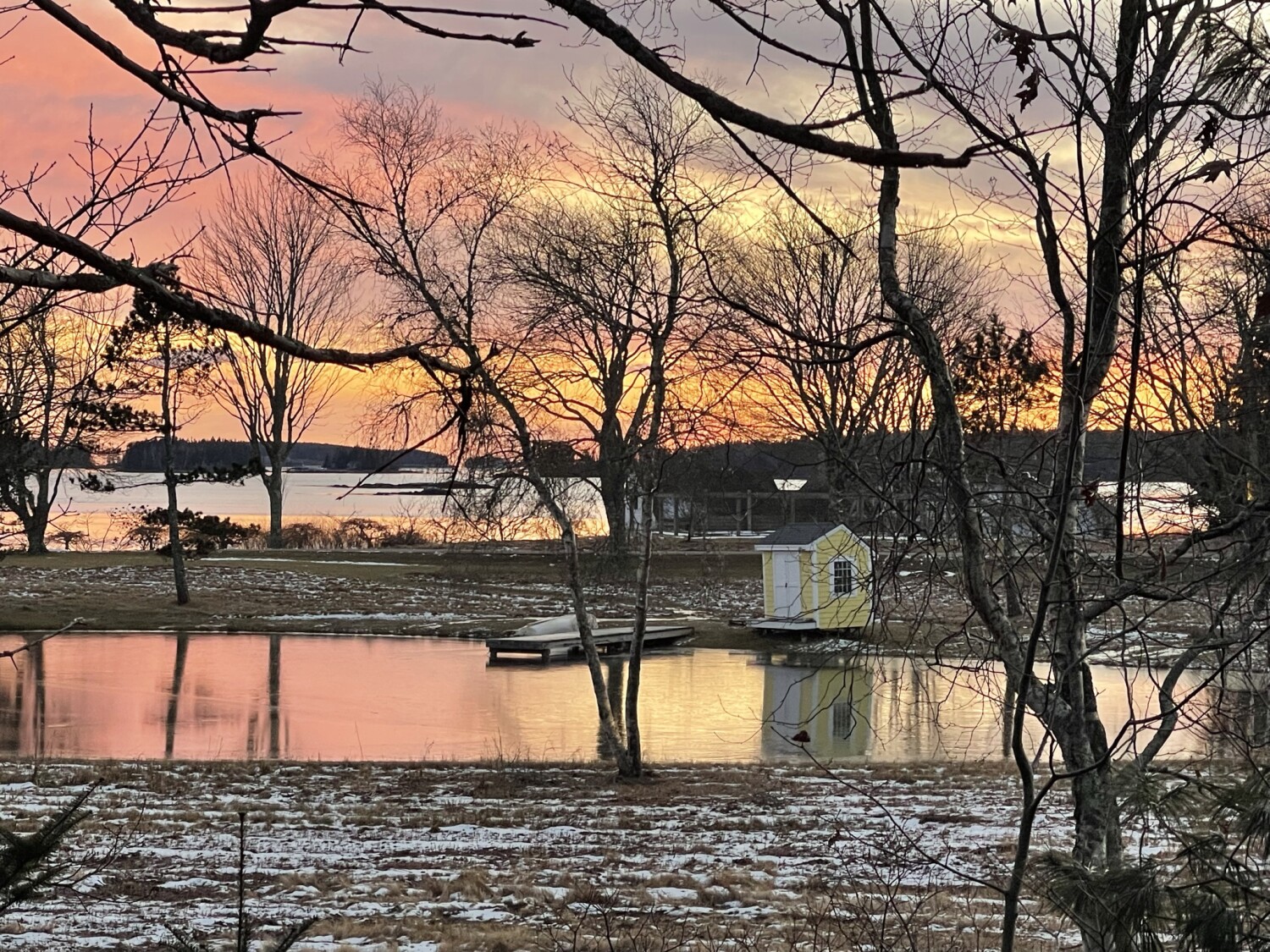 Reflections “Winter in Maine”