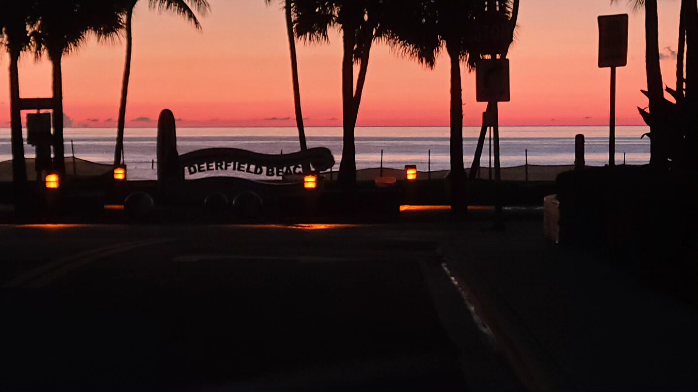 Sunrise in Deerfield