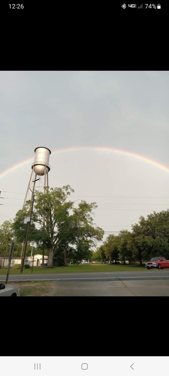 Light of a small town