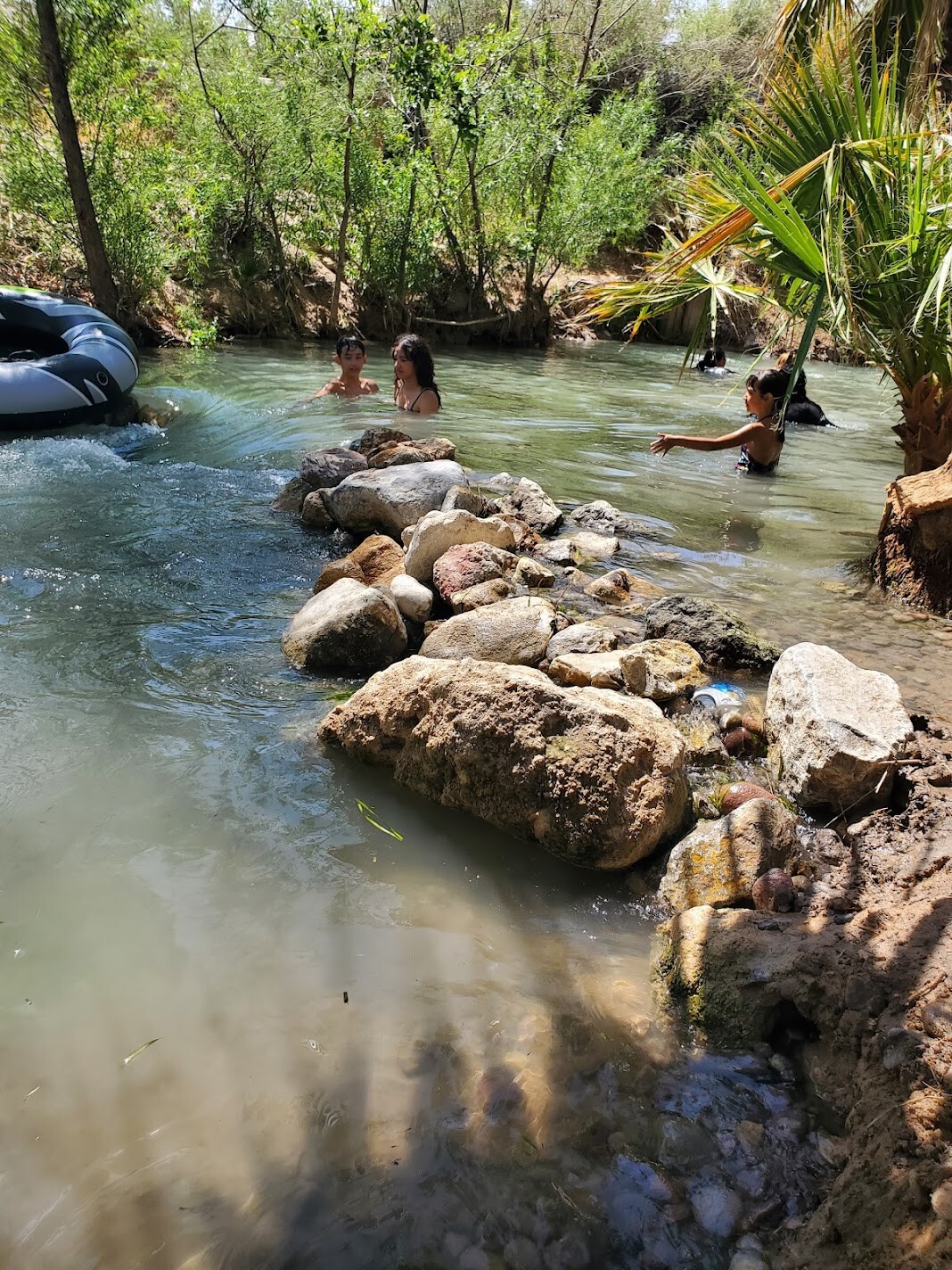A small river in the desert