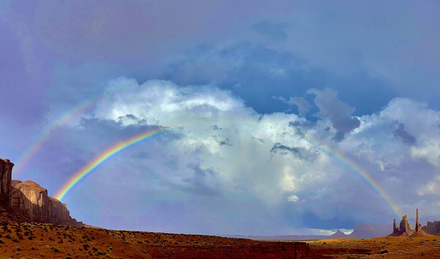 Monument Valley Rainbow