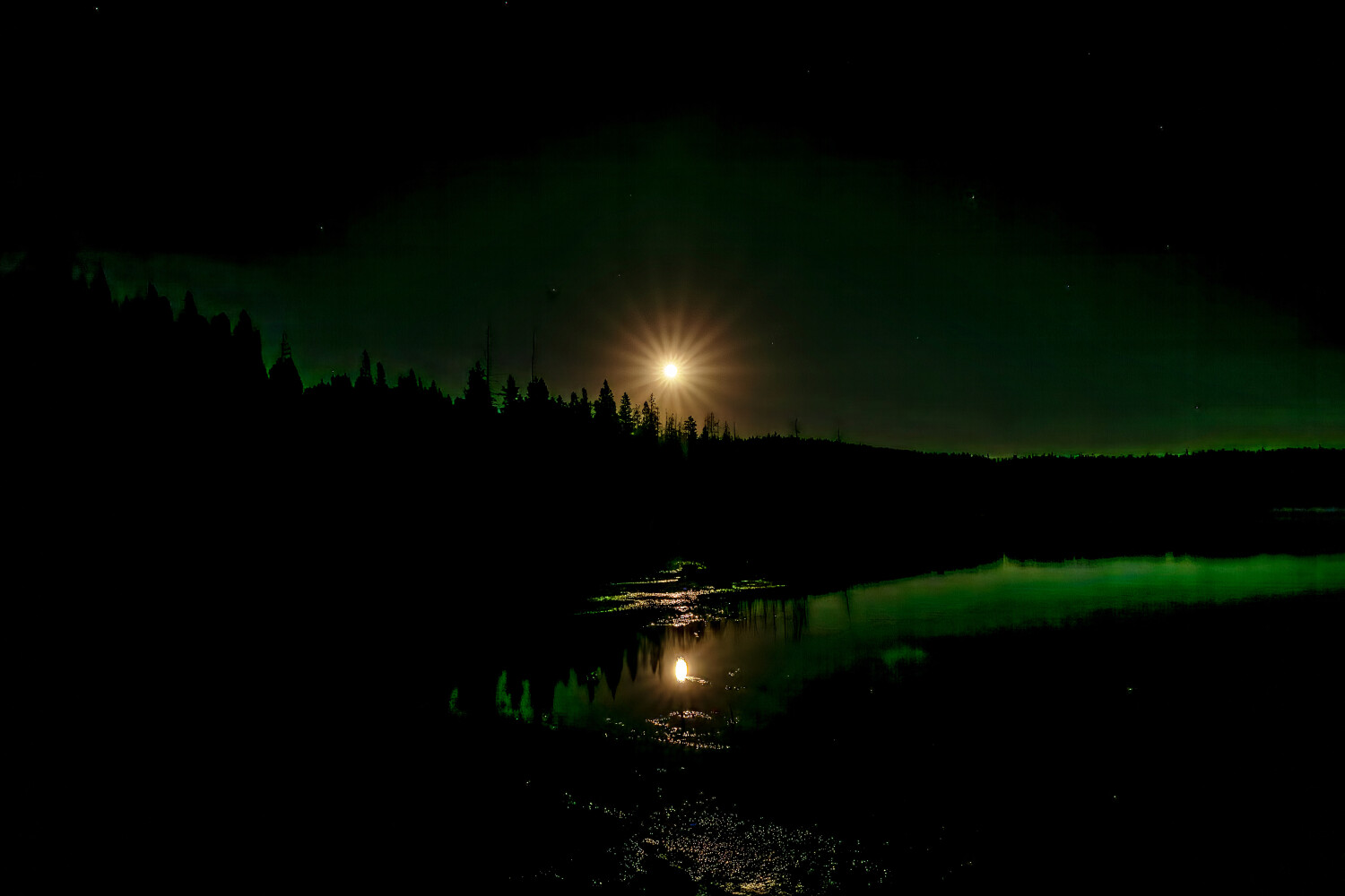 Moonrise Over Rob Roy