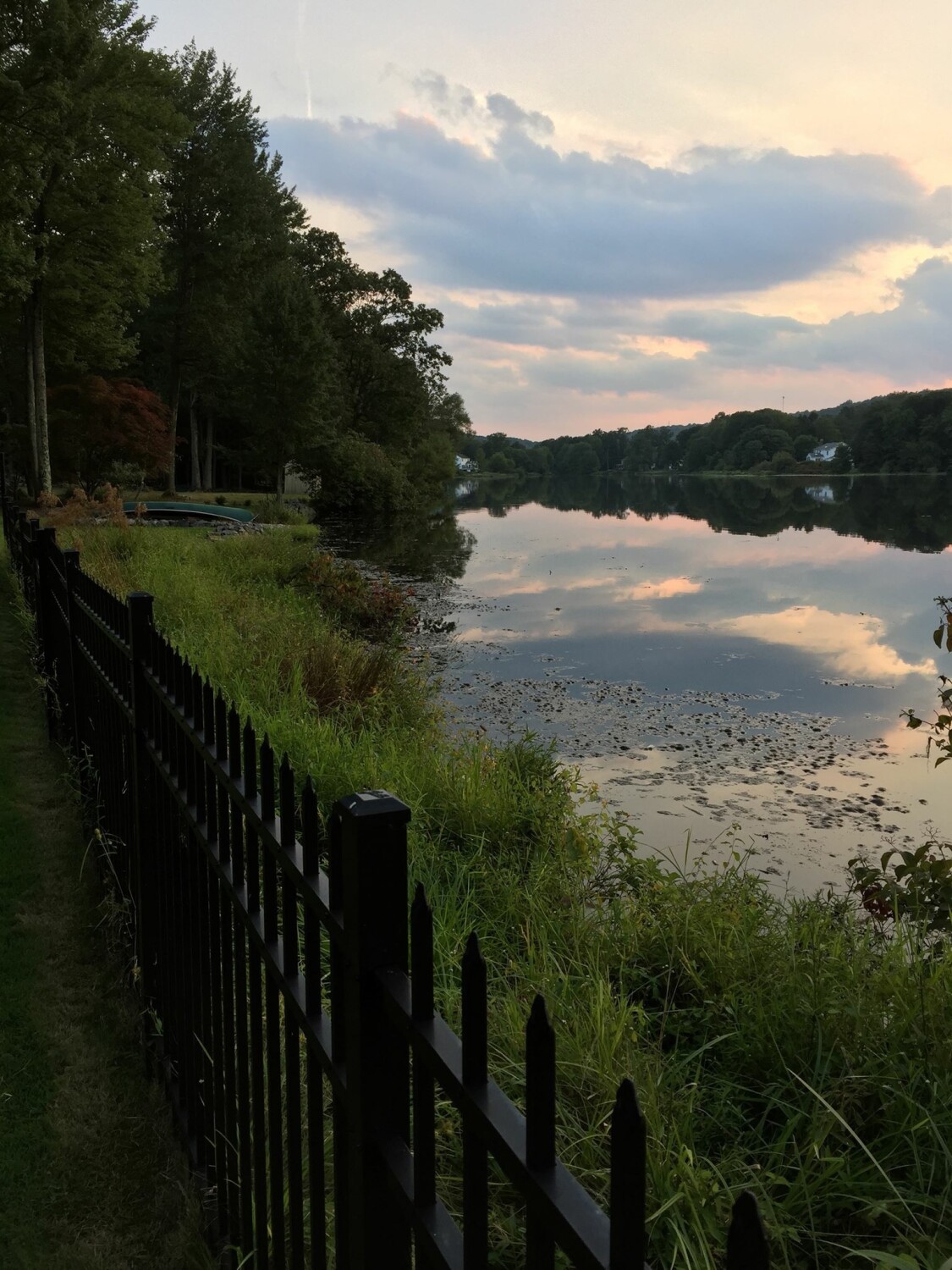 Shongum Lake at dusk