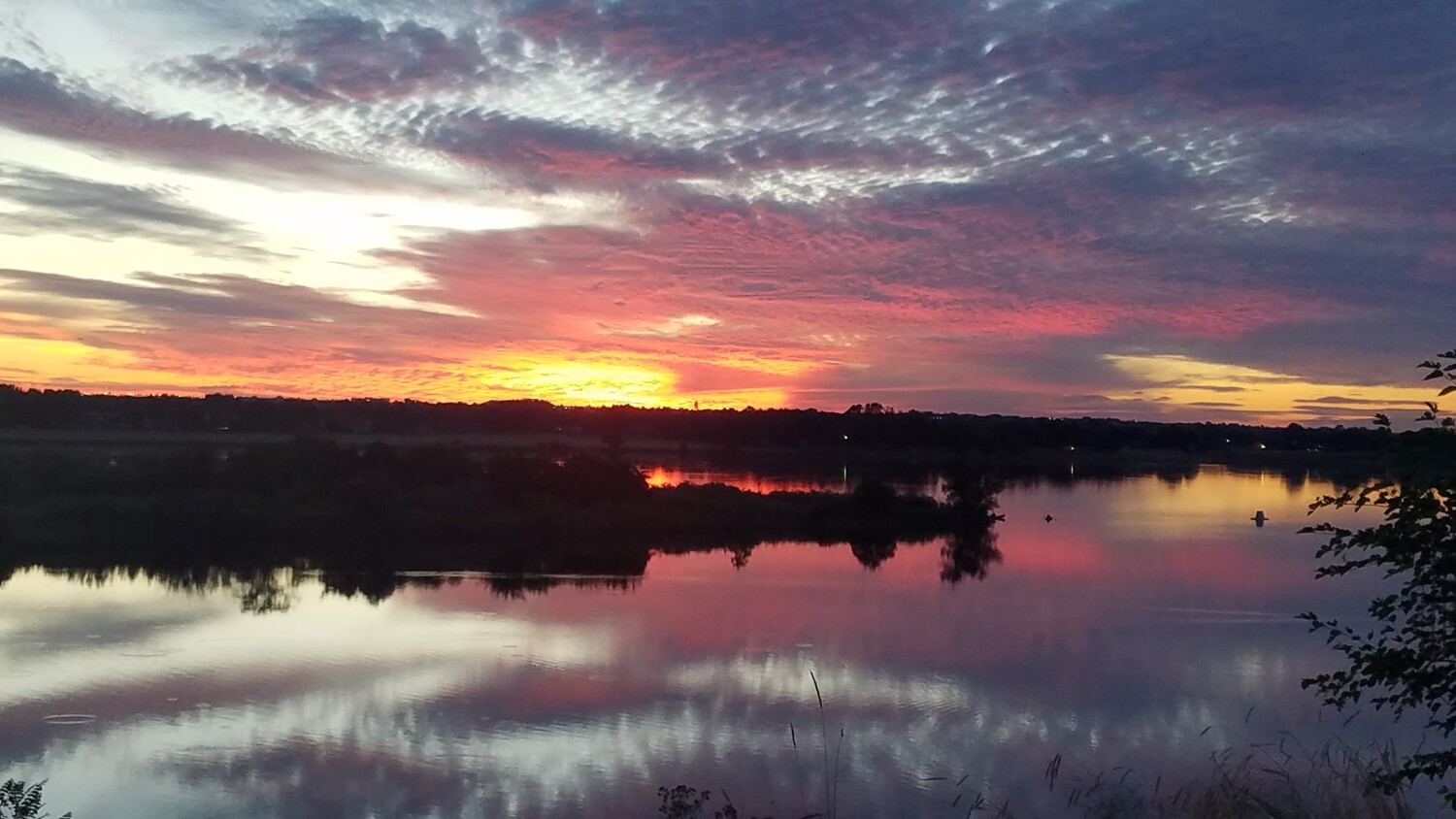 sunrise on the Columbia