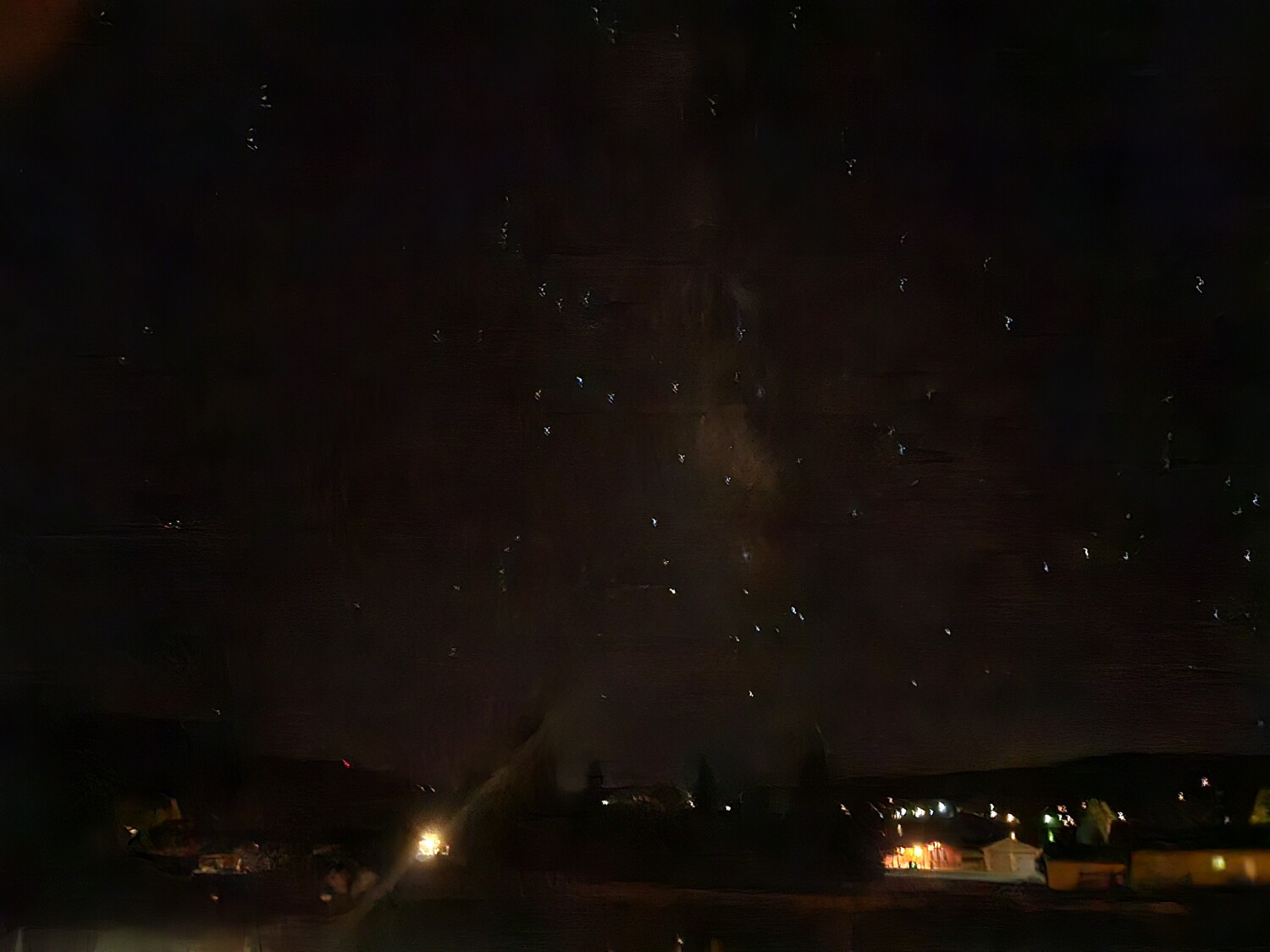 The Milkey Way over Eagle Nest,  NM