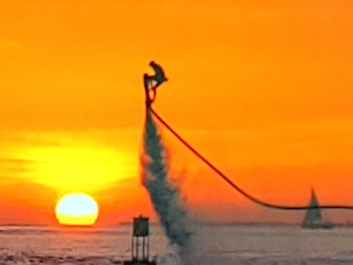 Getting some air time