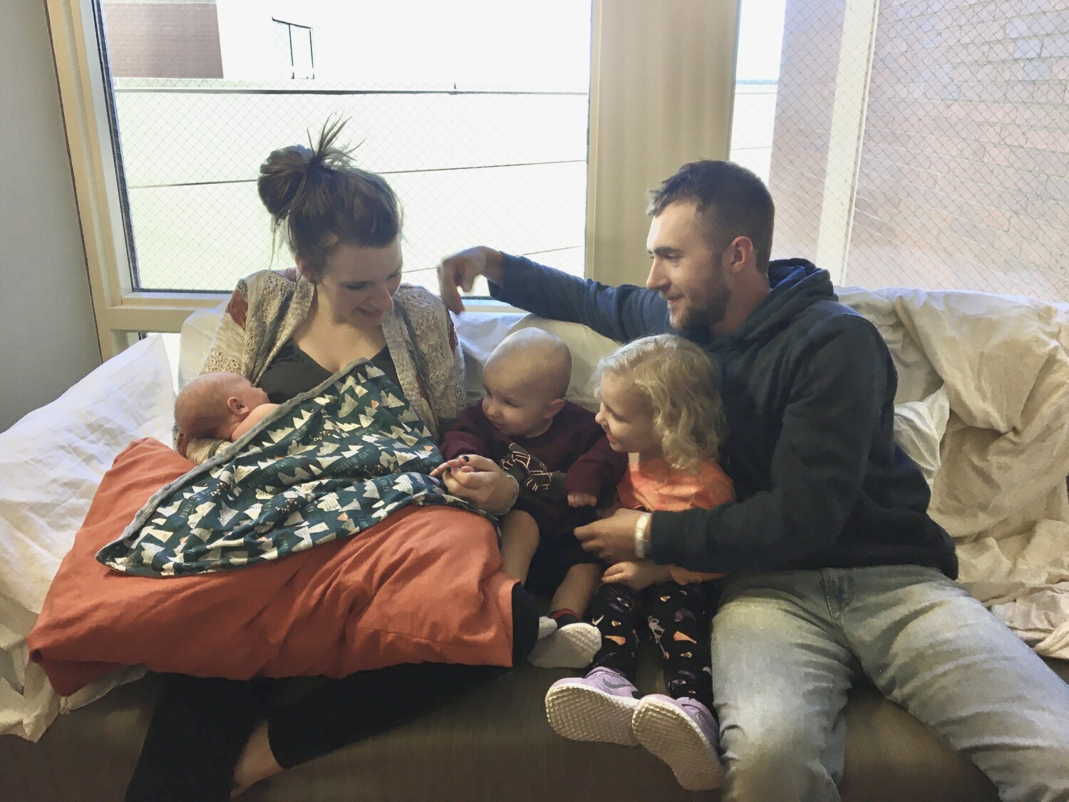 Meeting our little brother for the 1st time!