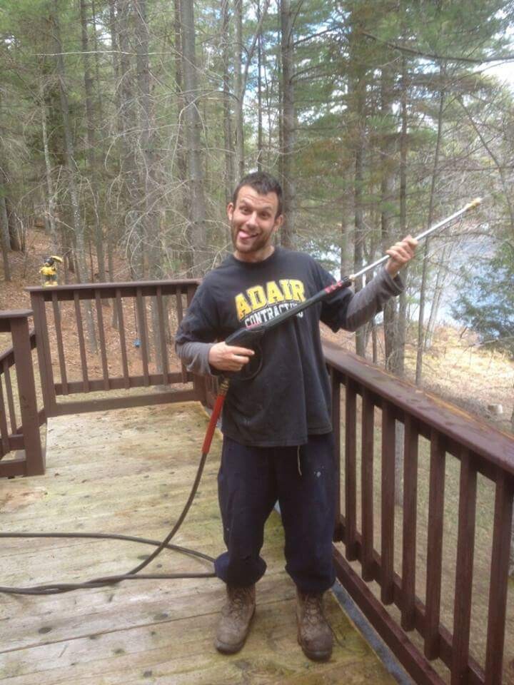 Russell  powerwashing