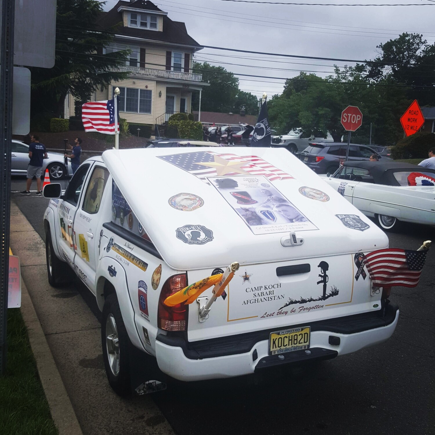 Cpl Steven Koch Honor Truck