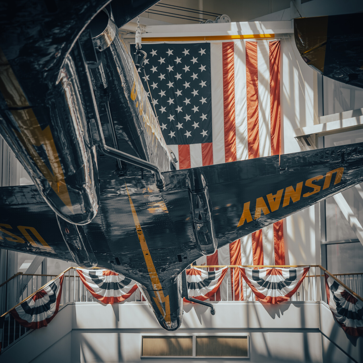 Navy Wings and Old Glory