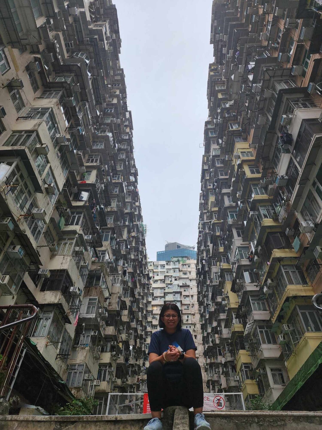 When in Quarry Bldg., Hongkong.