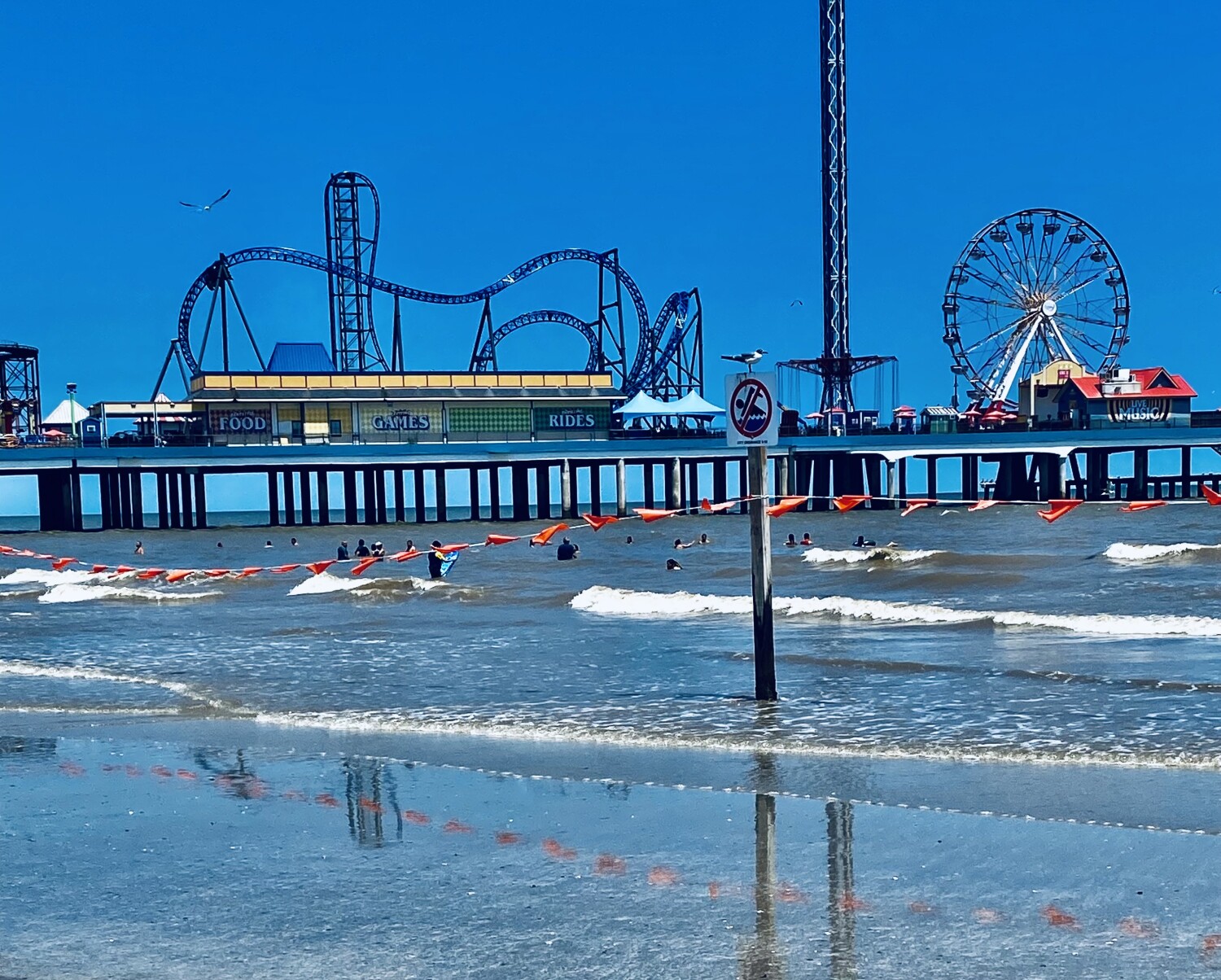 Galveston Tx sea side