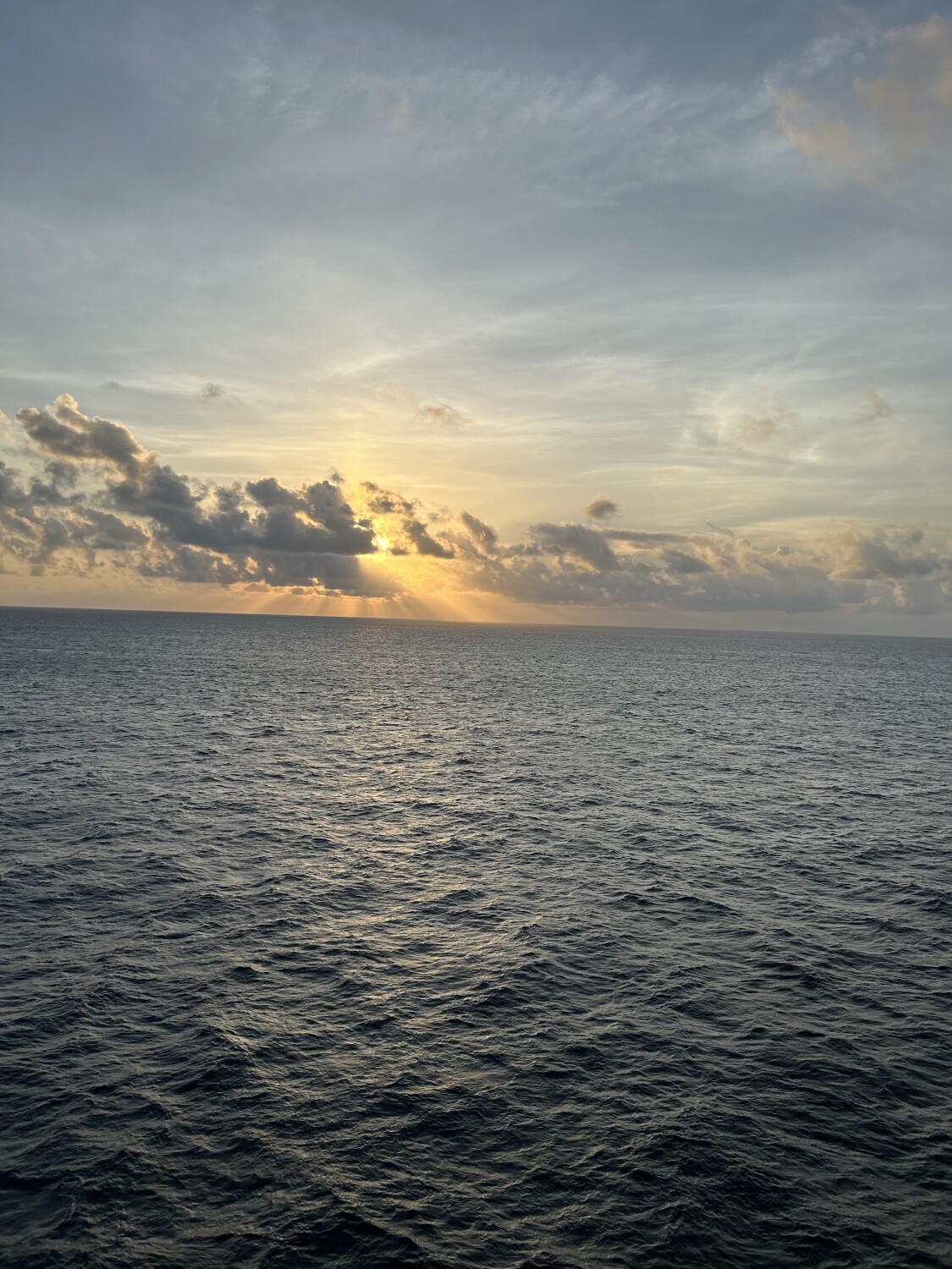 Sunset on the Seas