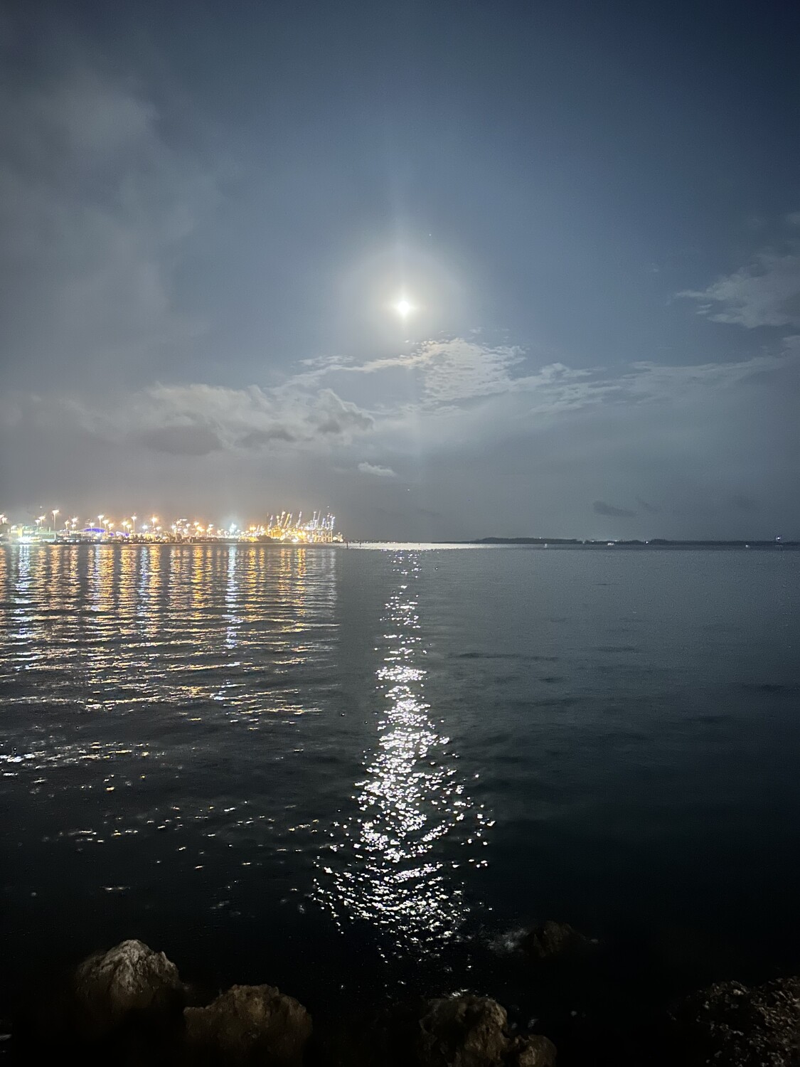 Moon over Miami