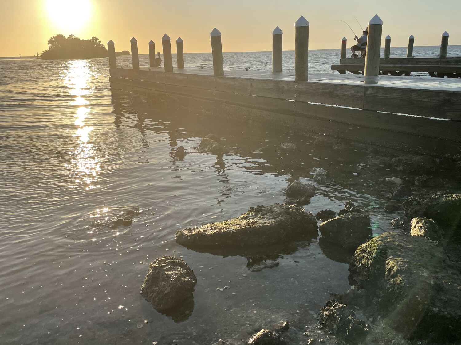 Sunset at Yankeetown