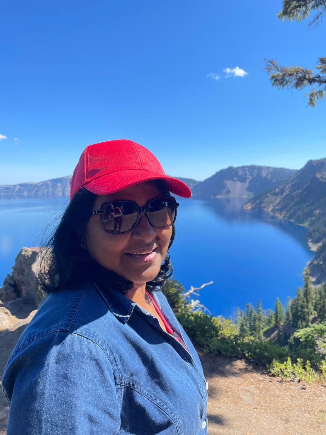 I'm at Crater Lake