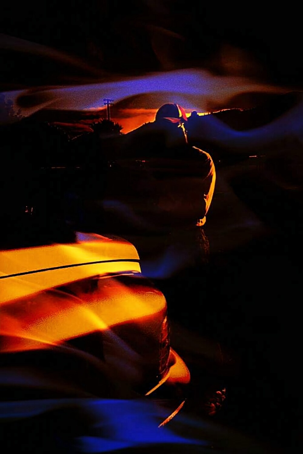 Light, Shadow, And Blue