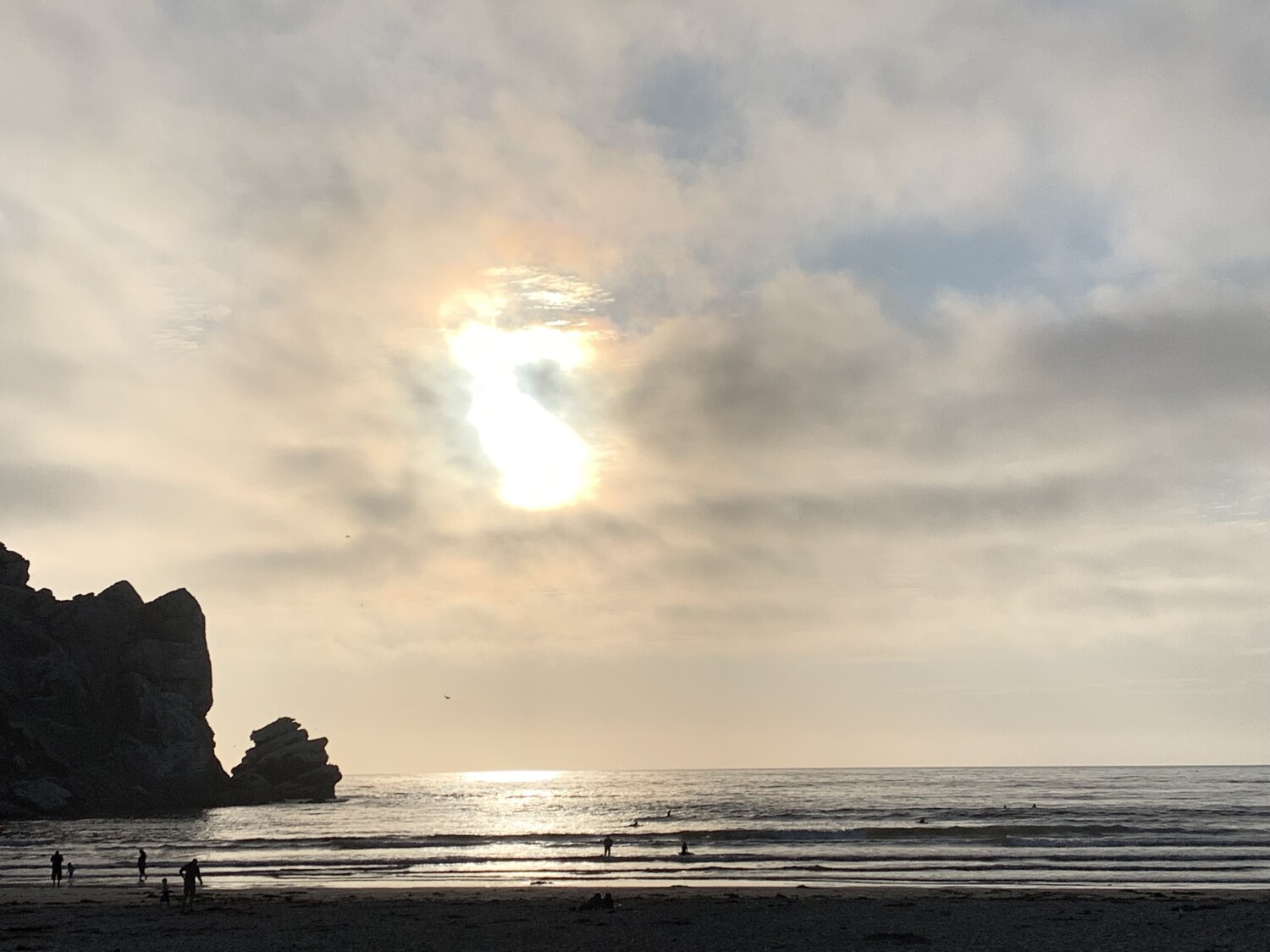 Angel Shot in Morro Bay