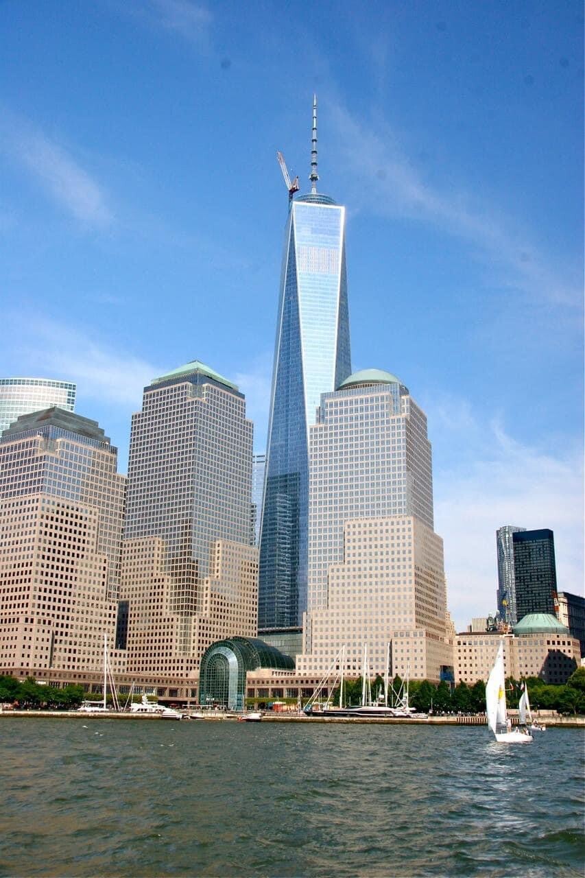Freedom Tower NYC Hudson River View