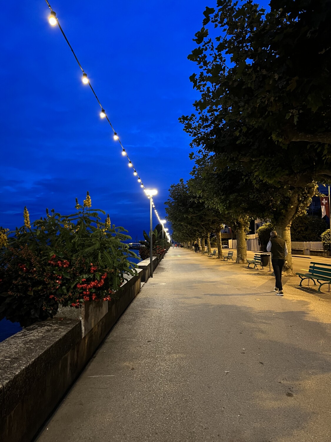 September in Nyon, Switzerland