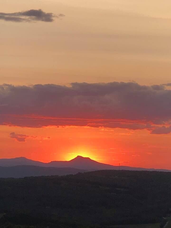 Camel’s Hump Sunset