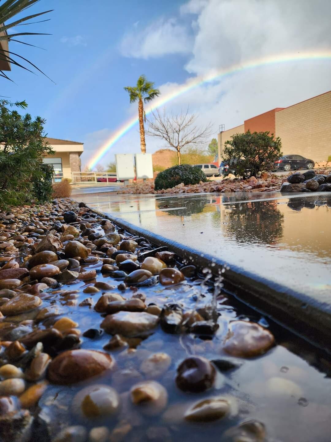 The calm, after the storm.