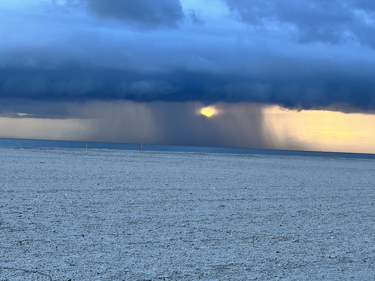 Rainstorm over Sunset
