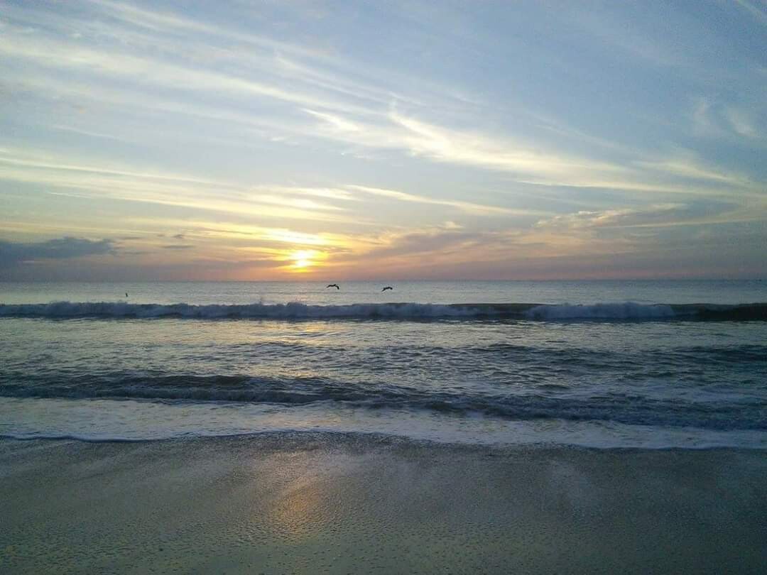 Sunset on Delnor Wiggins State Park