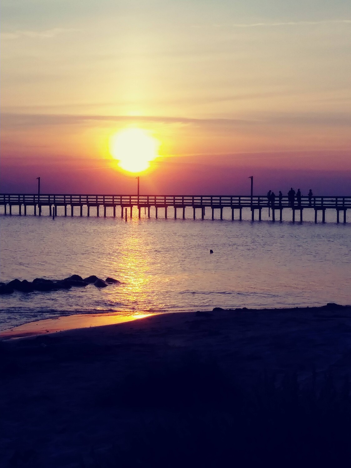 Sunset at Cherrystone