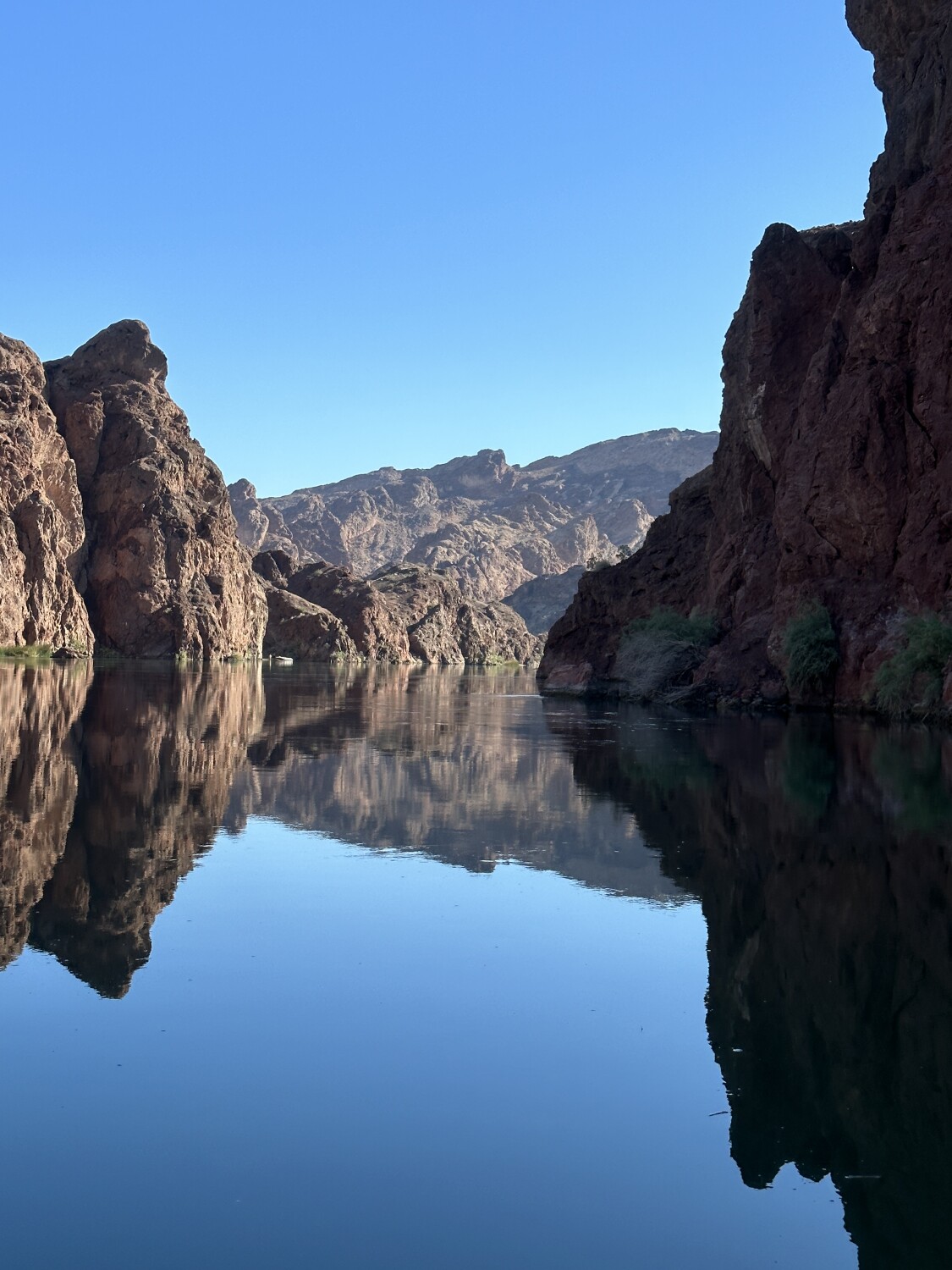 Morning Reflections in The Gorge