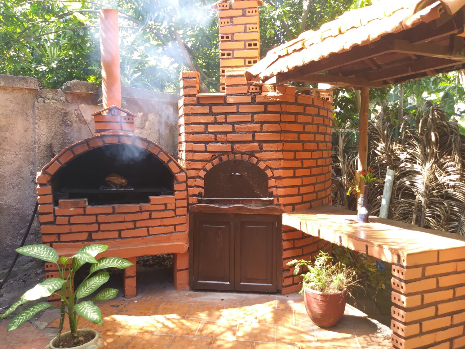 Meat Roaster in Cuba restaurant