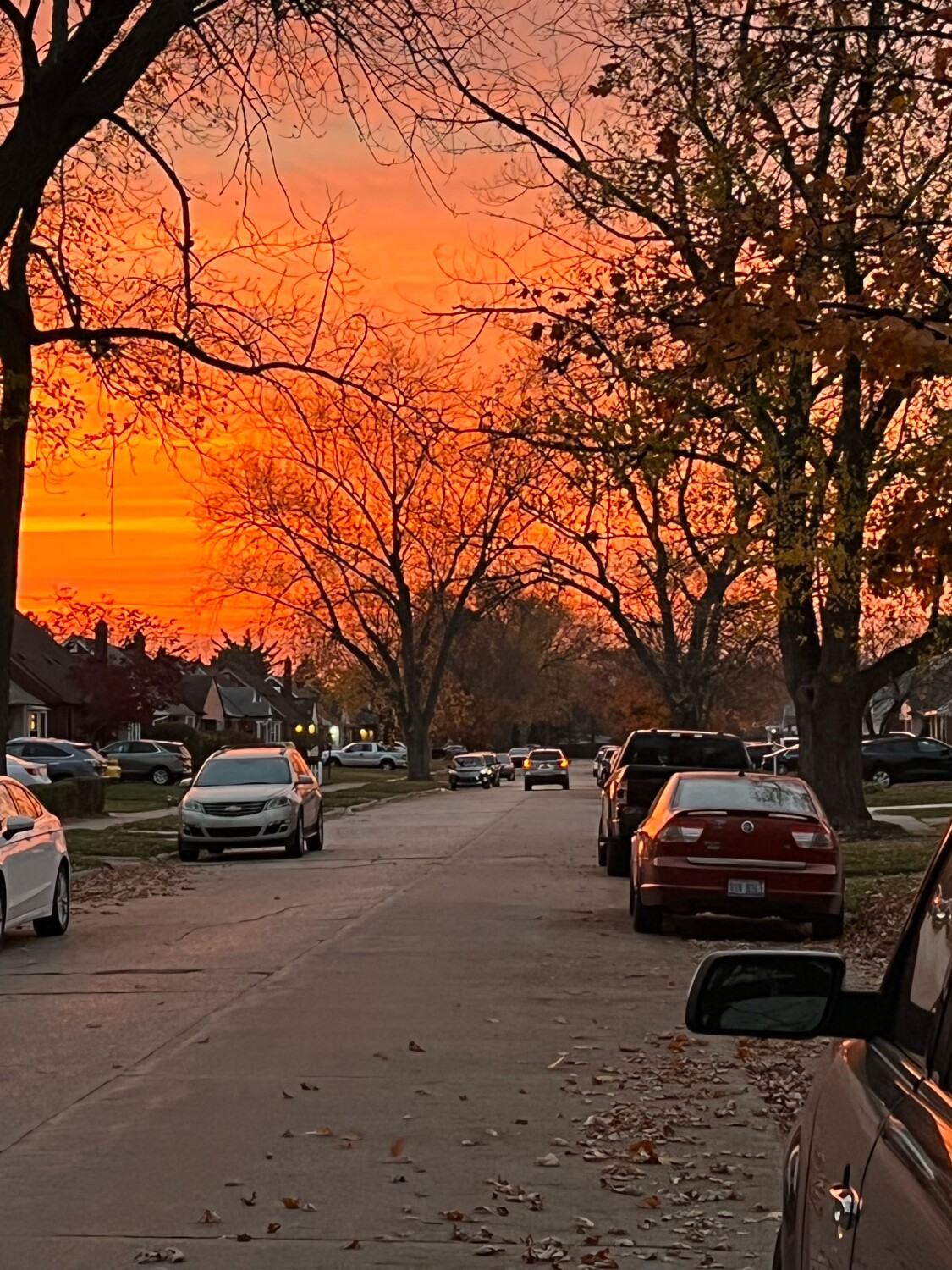 The street goes to Sleep