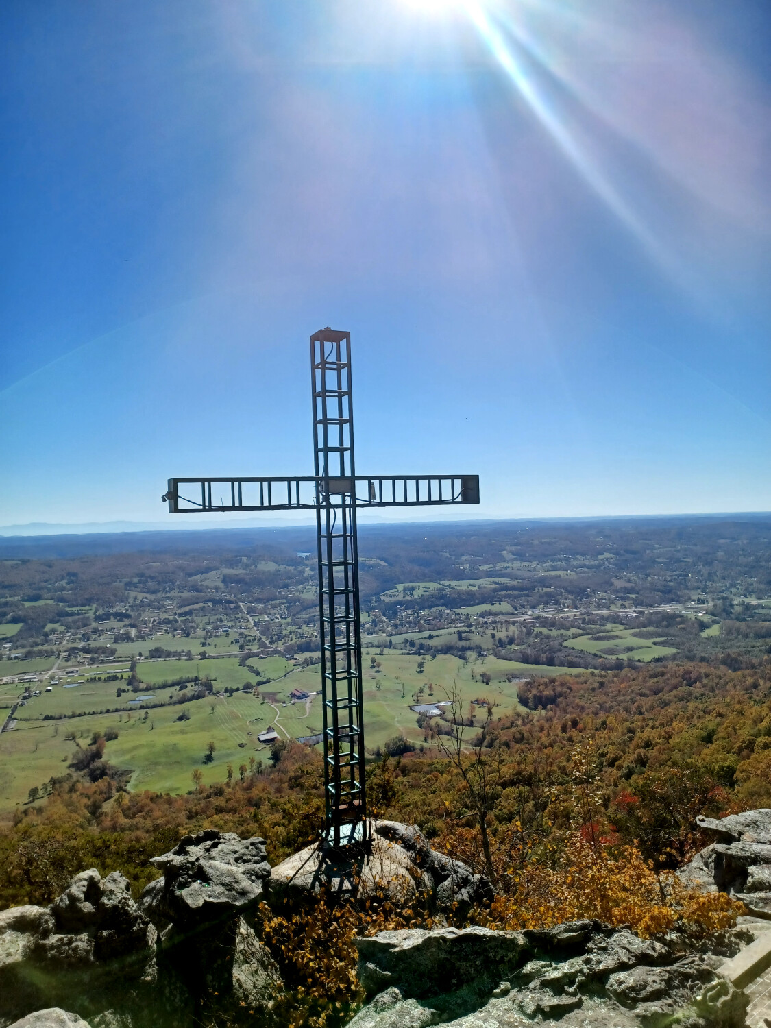 On top of this Mountain...