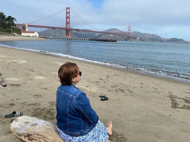 By the Golden Gate Bridge