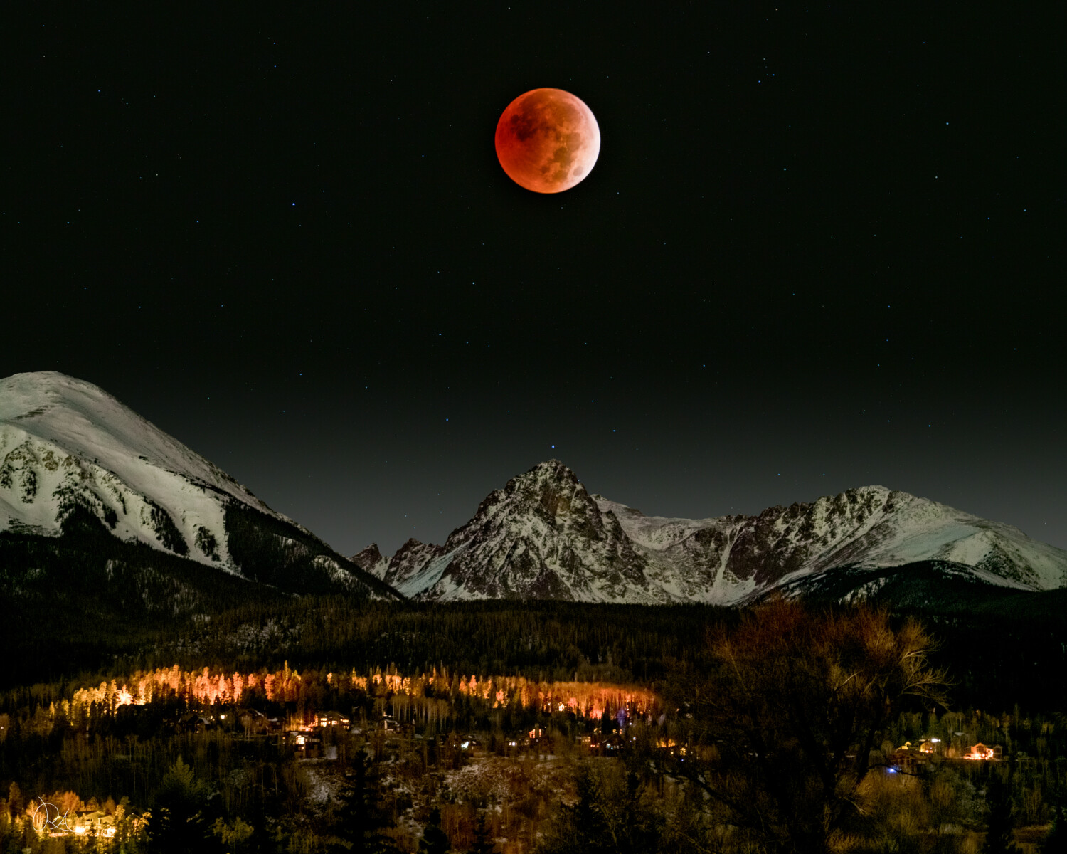 Mountain Eclipse