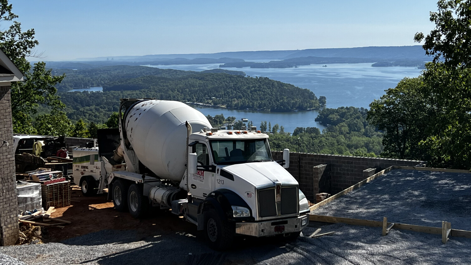 New house construction