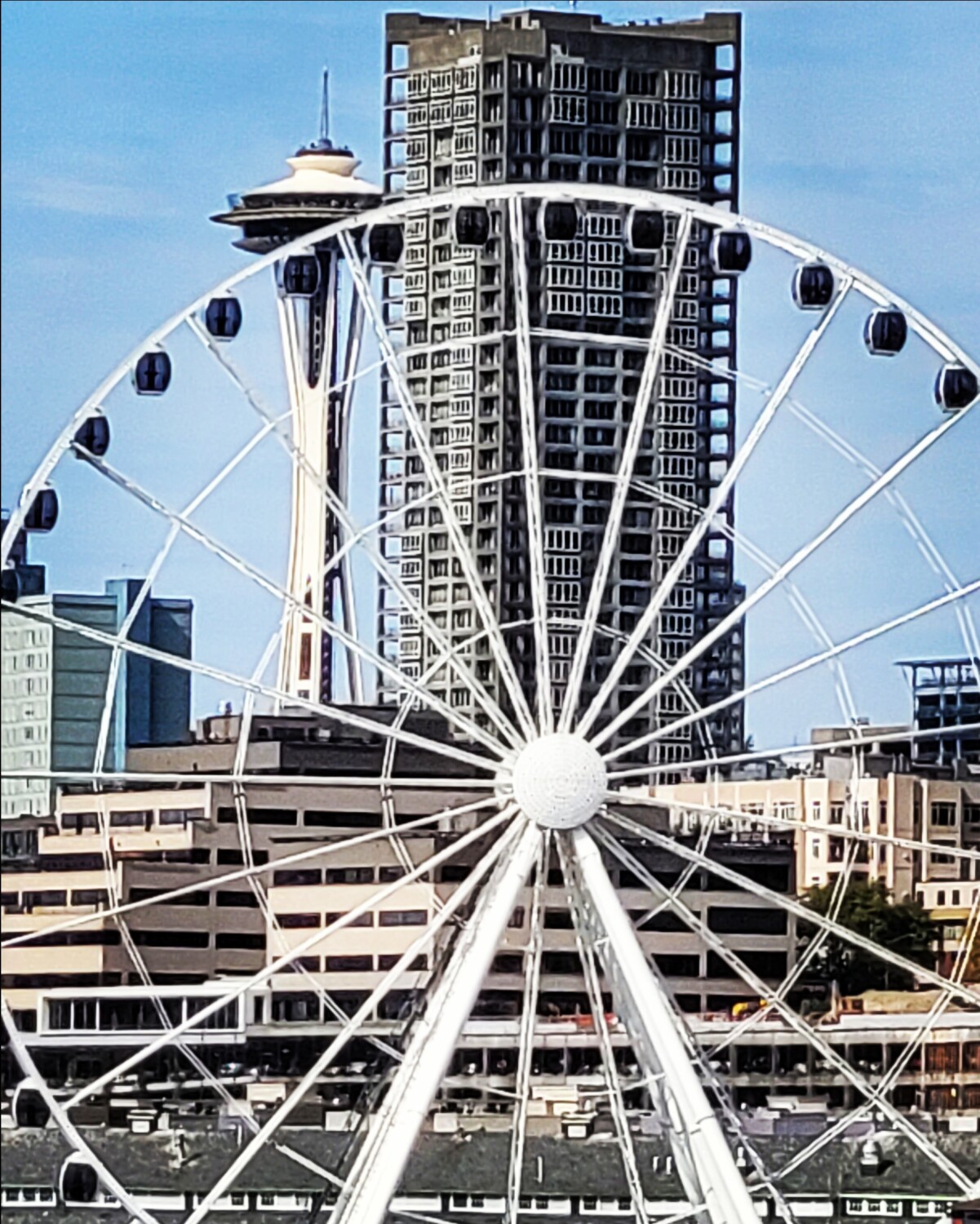 A afternoon ride...beautiful day in Seattle, WA