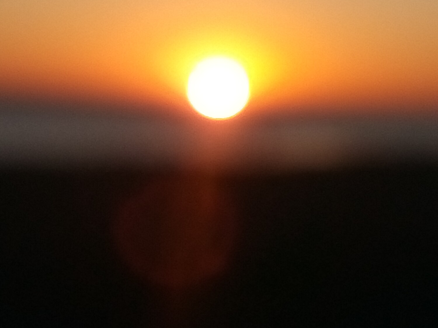 Sunset before Spring