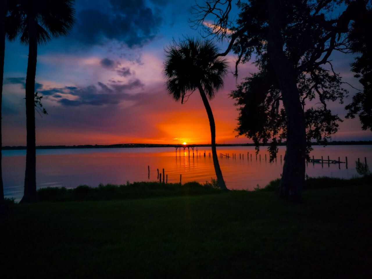 Sunset at the Indian River