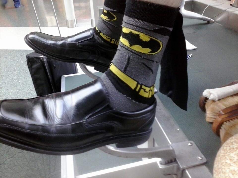 Get your shine on Batman